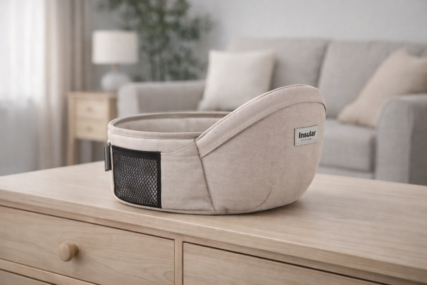 חגורת נשיאה לתינוק (Hip Seat) – בלי כאבי גב ובלי מאמץ