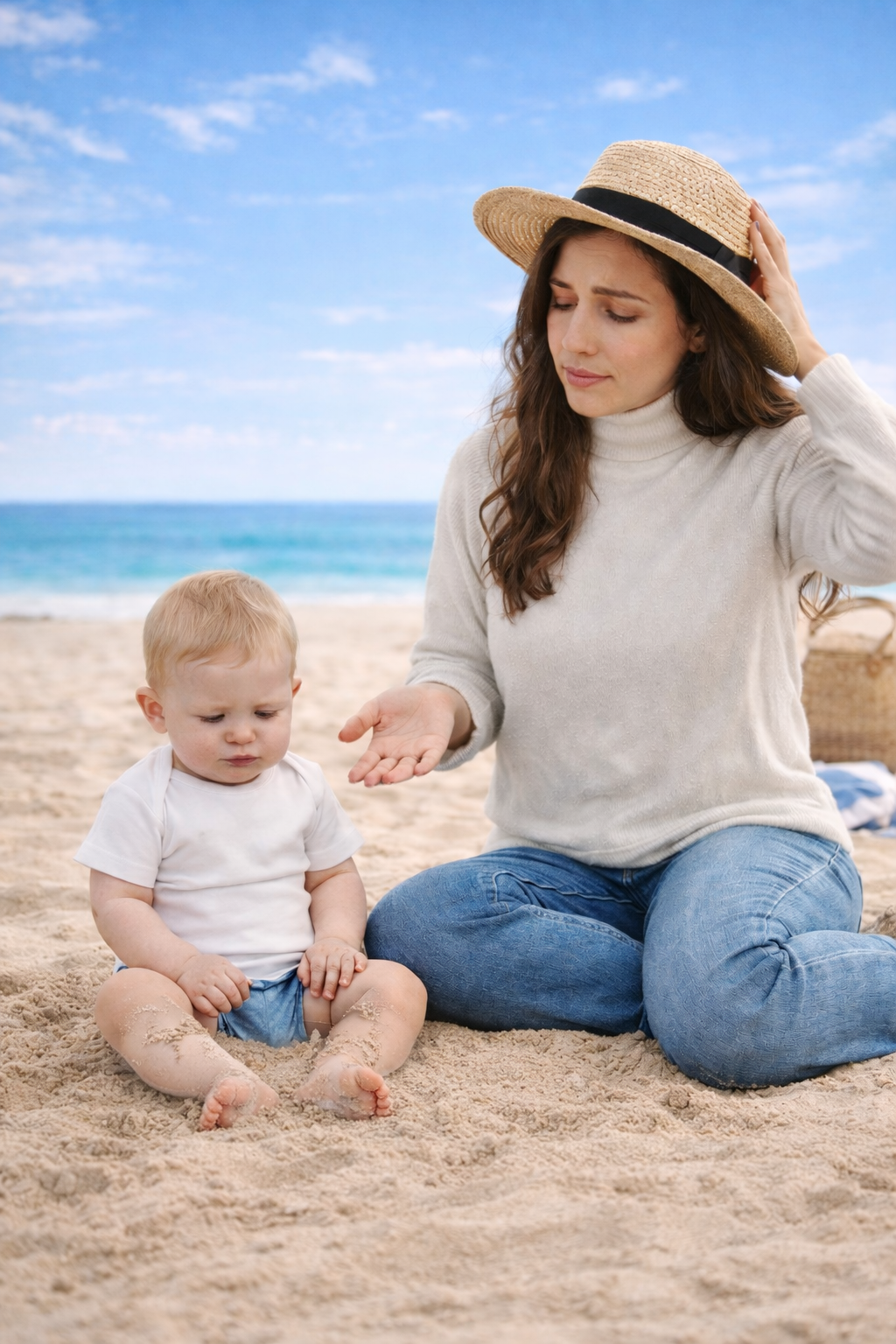 אוהל הצללה לתינוק עם בריכת מים – פתרון מושלם לחוף