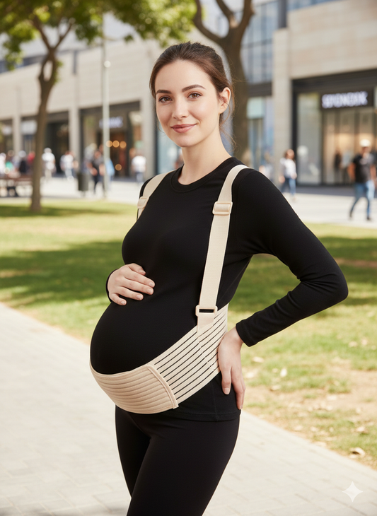 חגורת תמיכה להריון – הקלה מיידית על עומס וכאבי גב ובטן