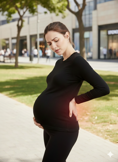 חגורת תמיכה להריון – הקלה מיידית על עומס וכאבי גב ובטן