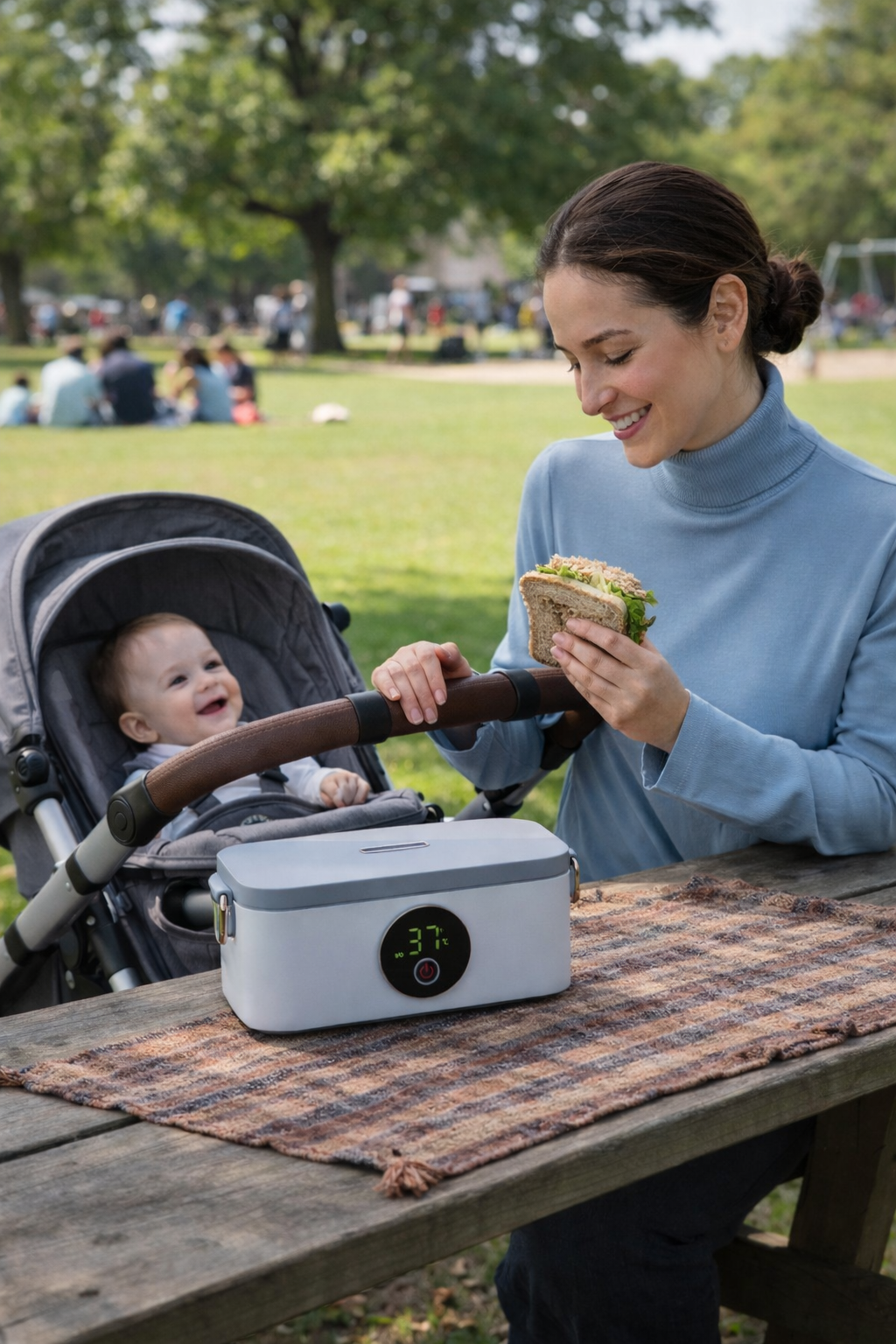 קופסת אוכל חשמלית שומרת חום – אוכל חם בכל מקום מחממים בחשמל – ונהנים מארוחה חמה גם מחוץ לבית
