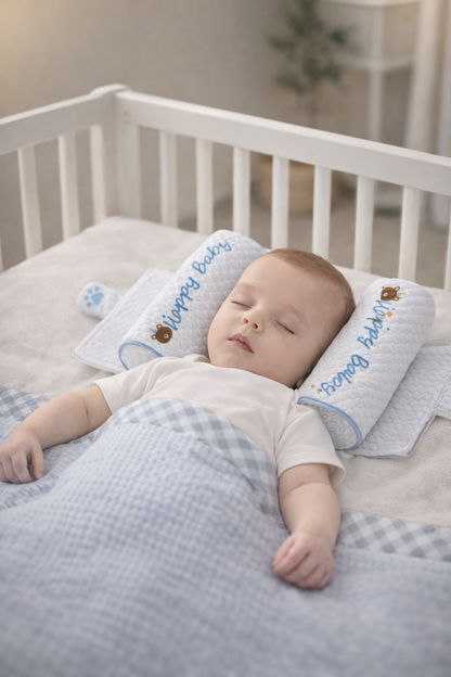 כרית מיצוב לתינוק – שינה רגועה, ראש ישר ושקט להורים