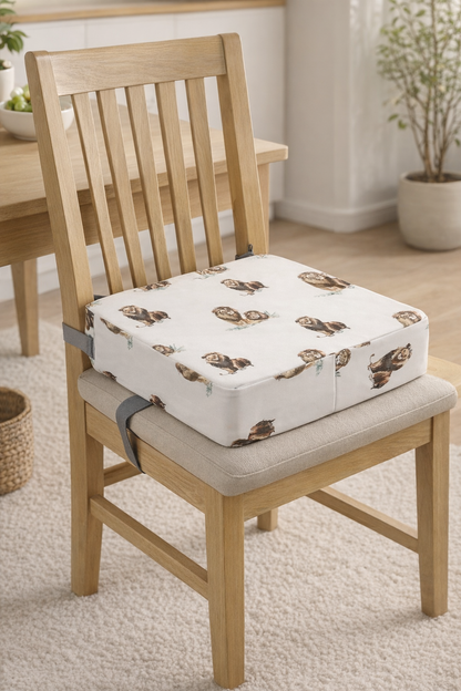 כרית הגבהה לילדים לכיסא אוכל – ישיבה נוחה ובטוחה בשולחן