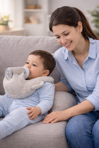 כרית האכלה חכמה לתינוק – האכלה נוחה גם כשהידיים פנויות