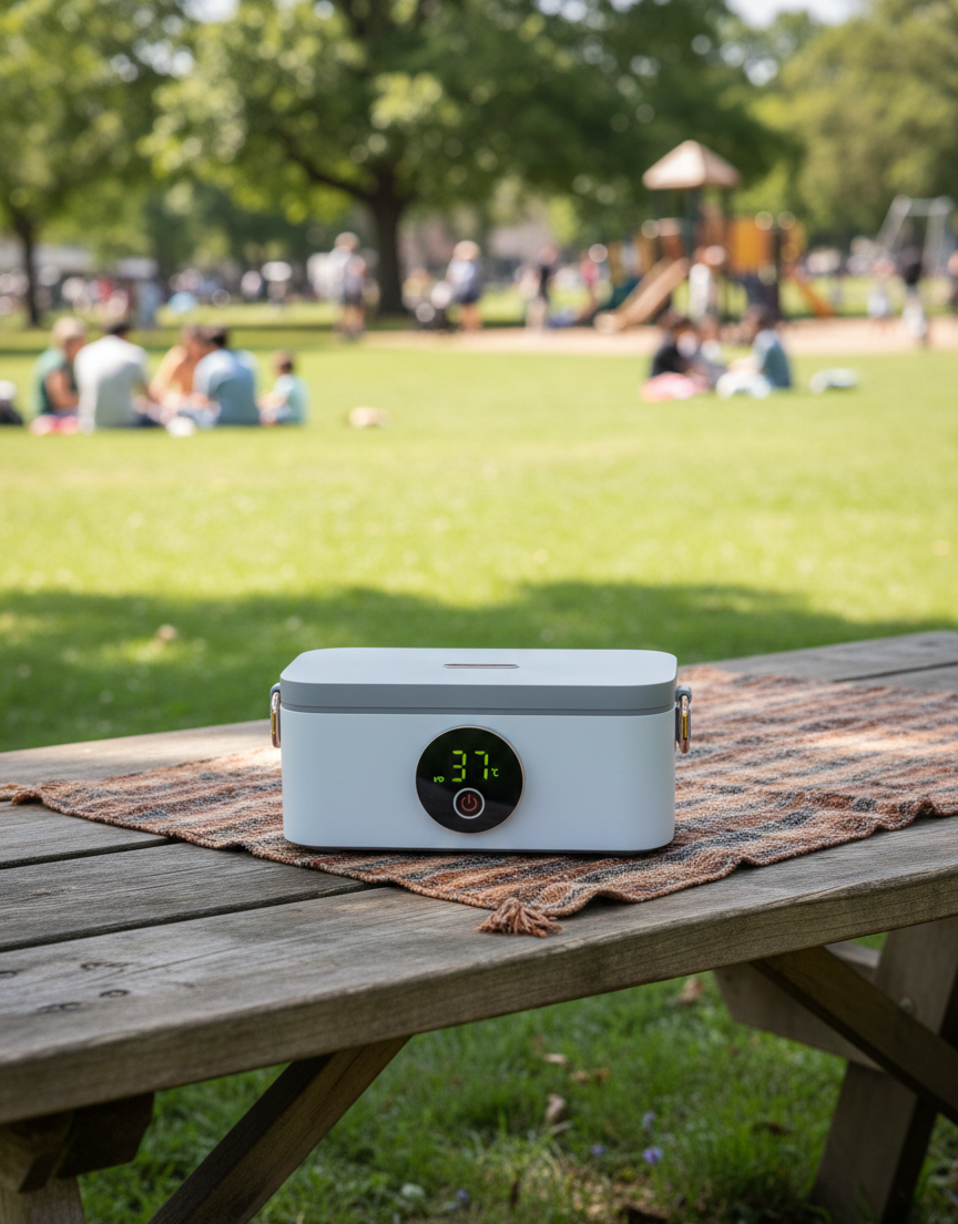 קופסת אוכל חשמלית שומרת חום – אוכל חם בכל מקום מחממים בחשמל – ונהנים מארוחה חמה גם מחוץ לבית