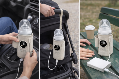מחמם בקבוקים נייד לתינוק – חימום חלב בכל מקום ובכל זמן